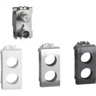 Фотография товара 'Legrand Livinglight Розетка TV-SAT для схемы Звезда Экранированная 1 модуль LN4214D'