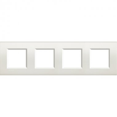 Фотография товара 'Legrand Livinglight Рамка прямоугольная, 4 поста LNA4802M4BI'