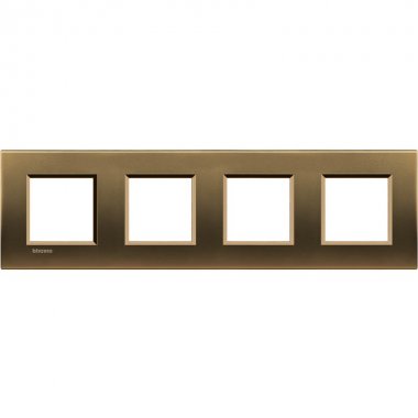 Фотография товара 'Legrand Livinglight Рамка прямоугольная, 4 поста LNA4802M4BZ'