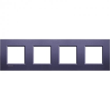 Фотография товара 'Legrand Livinglight Рамка прямоугольная, 4 поста LNA4802M4CB'