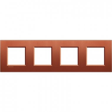 Фотография товара 'Legrand Livinglight Рамка прямоугольная, 4 поста LNA4802M4RK'