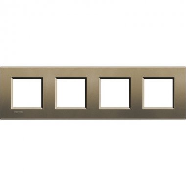 Фотография товара 'Legrand Livinglight Рамка прямоугольная, 4 поста LNA4802M4SQ'