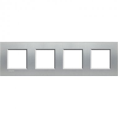 Фотография товара 'Legrand Livinglight Рамка прямоугольная, 4 поста LNA4802M4TE'