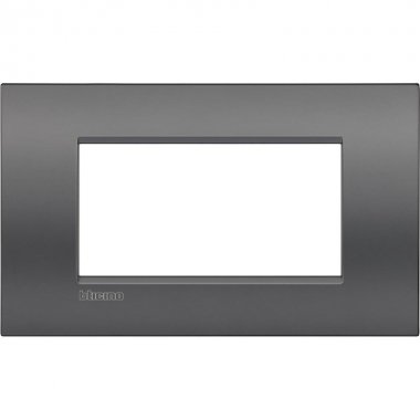 Фотография товара 'Legrand Livinglight Рамка Air, итальянский стандарт 4 модуля LNC4804ST'