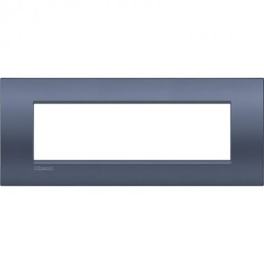 Фотография товара 'Legrand Livinglight Рамка Air, итальянский стандарт 7 модуля LNC4807BM'