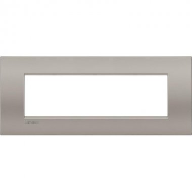 Фотография товара 'Legrand Livinglight Рамка Air, итальянский стандарт 7 модулей LNC4807SB'