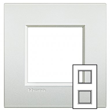 Фотография товара 'Legrand Livinglight рамка 2x2 модуля 71мм LNE4802M2PR'