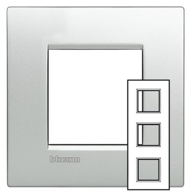 Фотография товара 'Legrand Livinglight рамка 2x2 модуля 71мм LNE4802M3TE'