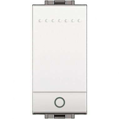 Фотография товара 'Legrand Livinglight Кнопка (NO) с символом Лампа, 1 модуль N4043N'