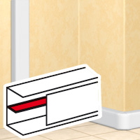 Фотография товара 'Legrand Перегородка разделительная для кабель-канала 35 х 80 мм 010584'