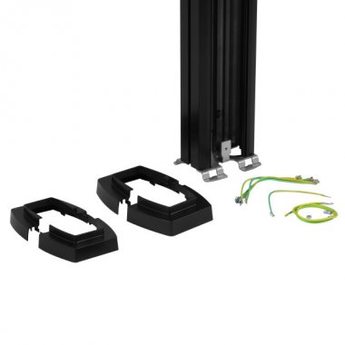 Фотография товара 'Legrand Универсальная колонна алюминиевая с крышкой из алюминия 1 секция, 653115'