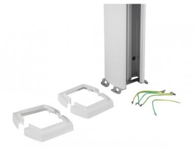 Фотография товара 'Legrand Универсальная колонна алюминиевая с крышкой из алюминия 2 секции, 653130'