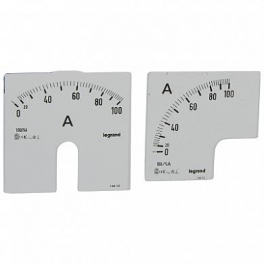 Фотография товара 'Legrand Измерительная шкала для амперметра 0-100 A 014613'
