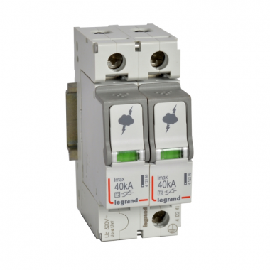 Фотография товара 'Legrand УЗИП T2 40KA 2P 412241'