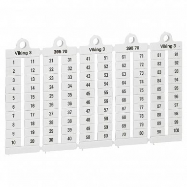 Фотография товара 'Legrand VikingМарк.пласт.6мм1-100 039570'