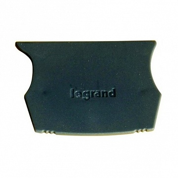 Фотография товара 'Legrand Заглушка для клеммника Viking, шаг 5/6/8/10 мм 037550'