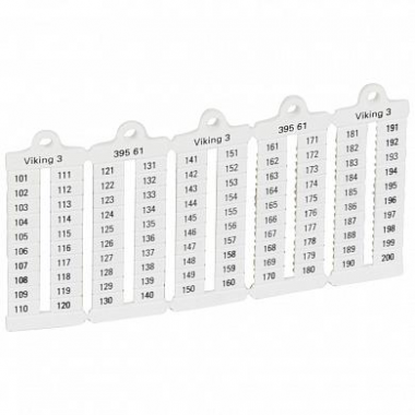 Фотография товара 'Legrand Марк.пласт.Viking 101-200 верт 039561'