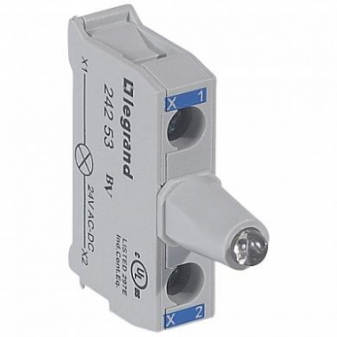 Фотография товара 'Legrand Osmoz Блок со встр. светодиод для головок, 12-24В 024253'