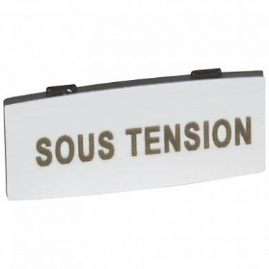 Фотография товара 'Legrand Osmoz вставк. узкая SOUS надпись 024339'