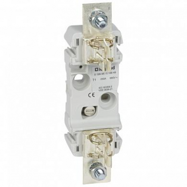 Фотография товара 'Legrand Цоколь для плавких предохранителей - размер 1, 250А, 1П 019948'