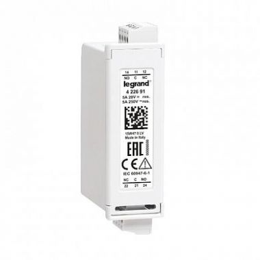 Фотография товара 'Legrand Модуль 2 релейных выхода 422691'