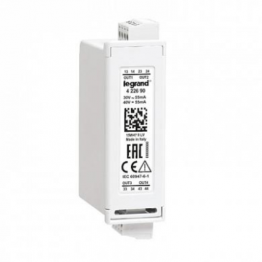 Фотография товара 'Legrand Модуль 4 логических выхода 422690'