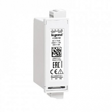 Фотография товара 'Legrand Модуль 4 цифровых входа 422692'