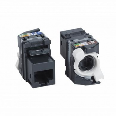 Фотография товара 'Legrand Вставка RJ45 UTP Cat. 5e Keystone 076587'