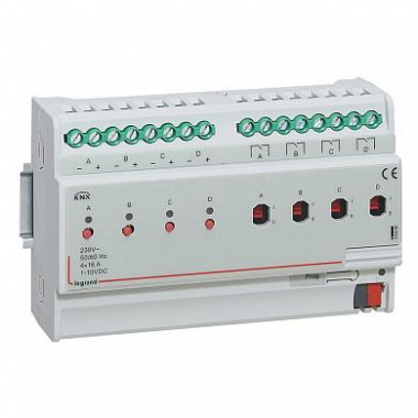 Фотография товара 'Legrand KNX Контроллер освещ. 4 кан 1-10В 002688'