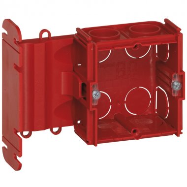 Фотография товара 'Legrand Встраиваемая коробка Batibox для крепления на дверной раме для кирпичных стен глубина 40 мм, 080170'