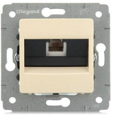 Фотография товара 'Legrand Cariva DIY Роз RJ11 - 1 вход 695920'