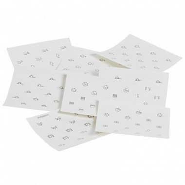 Фотография товара 'Legrand Celiane Набор этикеток с пиктограммами идентификации функций 067698'