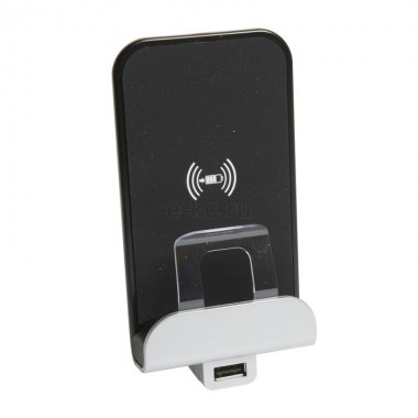 Фотография товара 'Legrand Беспроводная зарядка Qi АНТ ETIKA 672637'