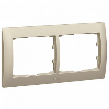 Фотография товара 'Legrand Galea Life DIY Рамка 2 поста, горизонтальная 696872'