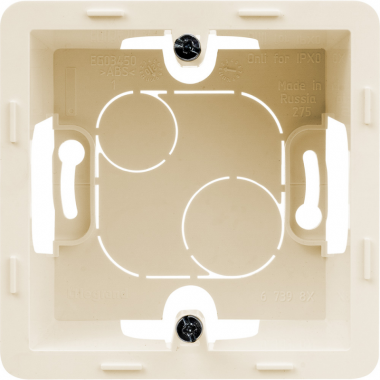 Фотография товара 'Legrand Inspiria Коробка накладного монтажа 1 пост 673981'