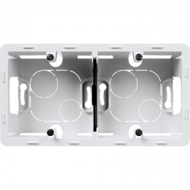 Фотография товара 'Legrand Inspiria Коробка накладного монтажа 2 поста 673990'