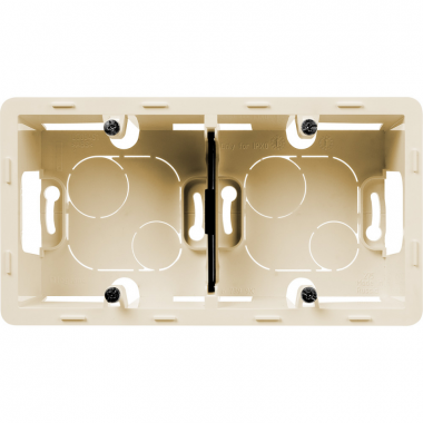 Фотография товара 'Legrand Inspiria Коробка накладного монтажа 2 поста 673991'