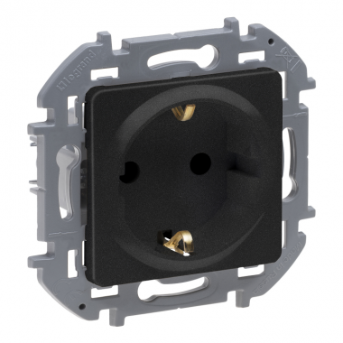 Фотография товара 'Legrand Inspiria Розетка 2К+З немецкий стандарт 16А 673723'
