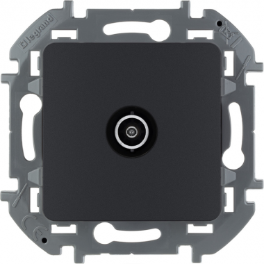 Фотография товара 'Legrand Inspiria Розетка TV проходная 14 дБ 5-862 мГц 673863'