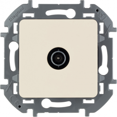 Фотография товара 'Legrand Inspiria Розетка TV проходная 14 дБ 5-862 мГц 673861'