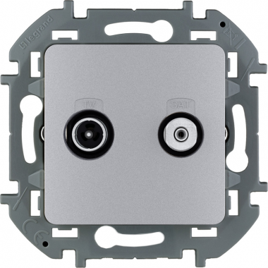 Фотография товара 'Legrand Inspiria Розетка TV/SAT "звезда" 673882'