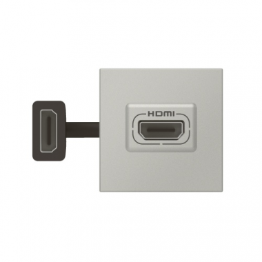 Фотография товара 'Legrand Mosaic Розетка HDMI, 2 модуля 079279L'
