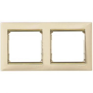 Фотография товара 'Legrand Valena Classic DIY Рамка 2 поста, горизонтальная 695647'