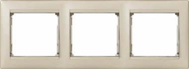 Фотография товара 'Legrand Valena Classic DIY Рамка 3 поста, горизонтальная 694352'