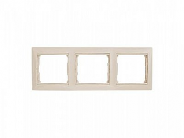 Фотография товара 'Legrand Valena Classic DIY Рамка 3 поста, горизонтальная 695648'