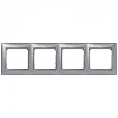 Фотография товара 'Legrand Valena Classic DIY Рамка 4 поста, горизонтальная 694380'