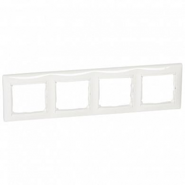 Фотография товара 'Legrand Valena Classic DIY Рамка 4 поста, горизонтальная 694255'