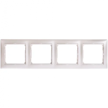Фотография товара 'Legrand Valena Classic DIY Рамка 4 поста, горизонтальная 694381'