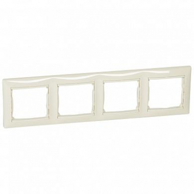 Фотография товара 'Legrand Valena Classic DIY Рамка 4 поста, горизонтальная 695634'