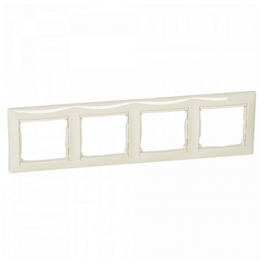 Фотография товара 'Legrand Valena Classic DIY Рамка 4 поста, горизонтальная 695649'